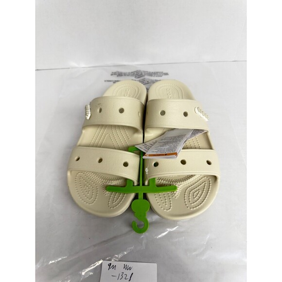 -1328 Crocs Classic Sandals Beige-US 9 Mens, 11 Womens - Picture 3 of 5